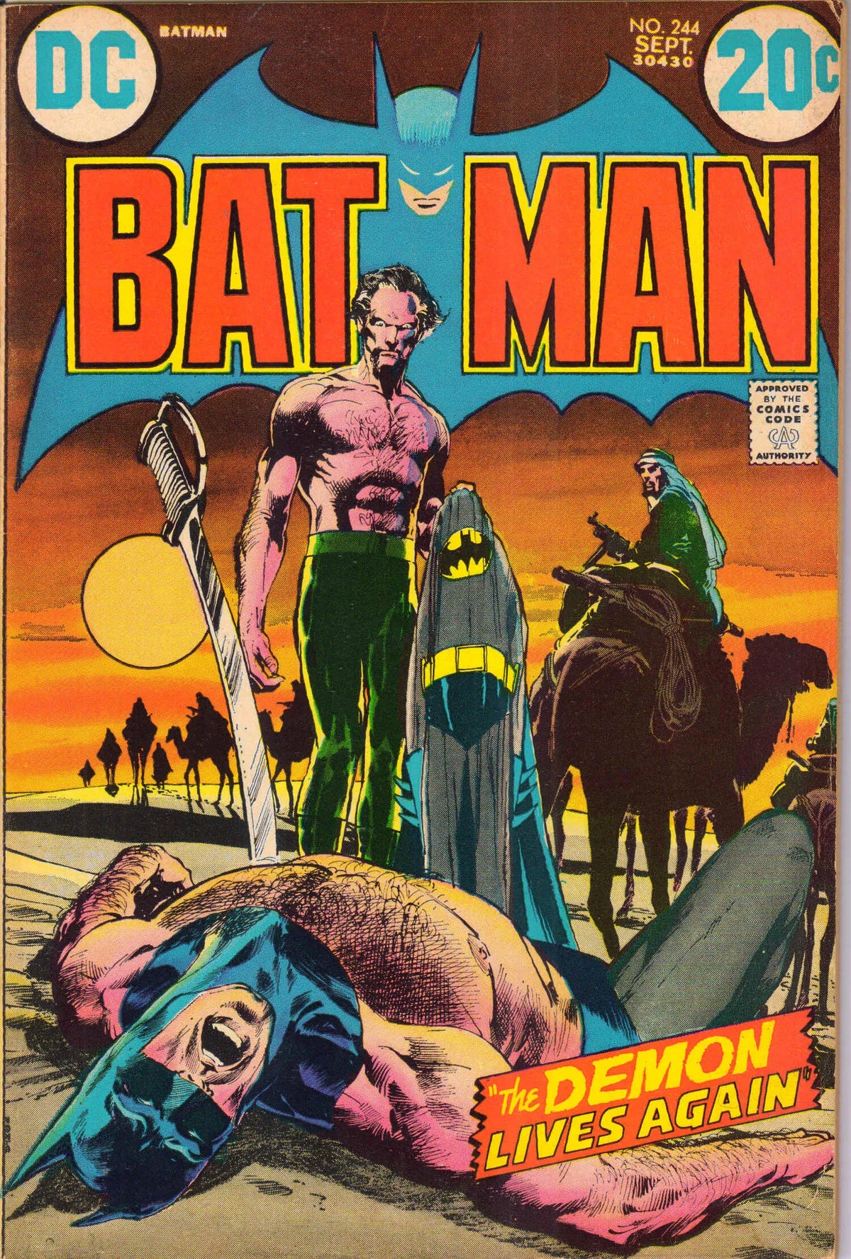 BATMAN #244 (1972) 7.0 (FN/VF)