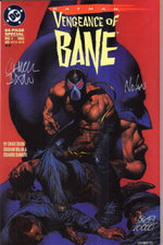 BATMAN : VENGEANCE OF BANE #1 (1993) 2ND PRINT SIGNED BY DIXON AND NOLAN (COA INCLUDED)