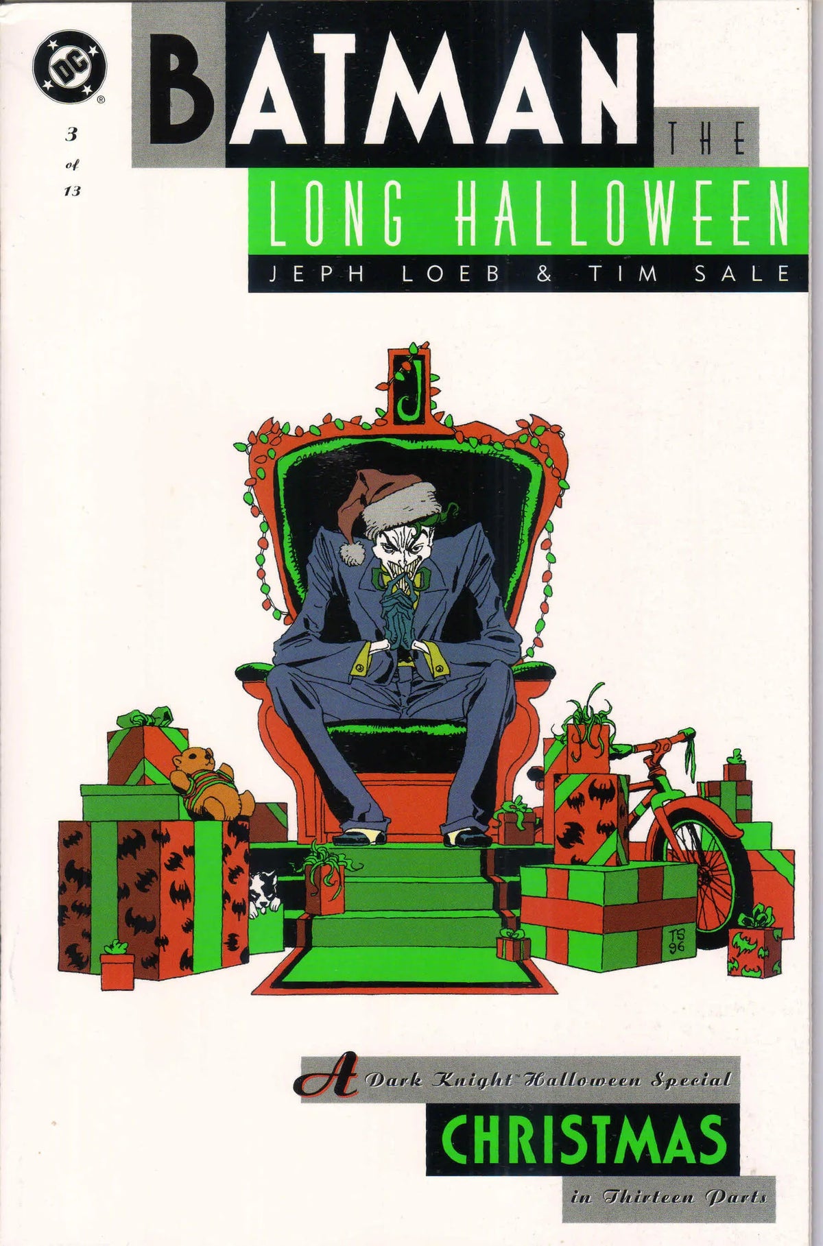 BATMAN: THE LONG HALLOWEEN #3 (1997) 9.2 (NM-)