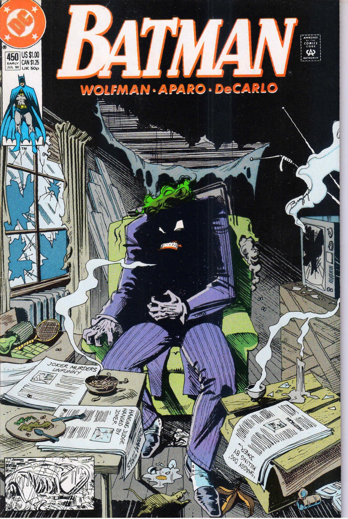 BATMAN #450 (1990) 9.4 (NM)