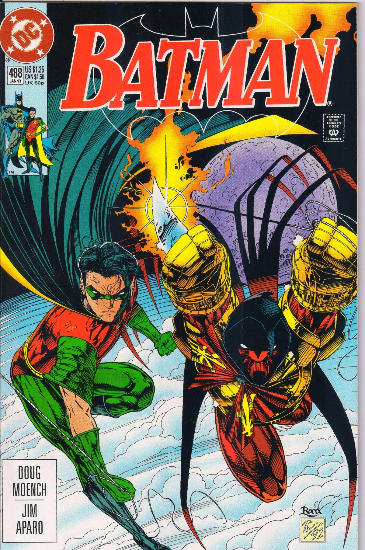 BATMAN #488 (1993) 9.6 (NM+)