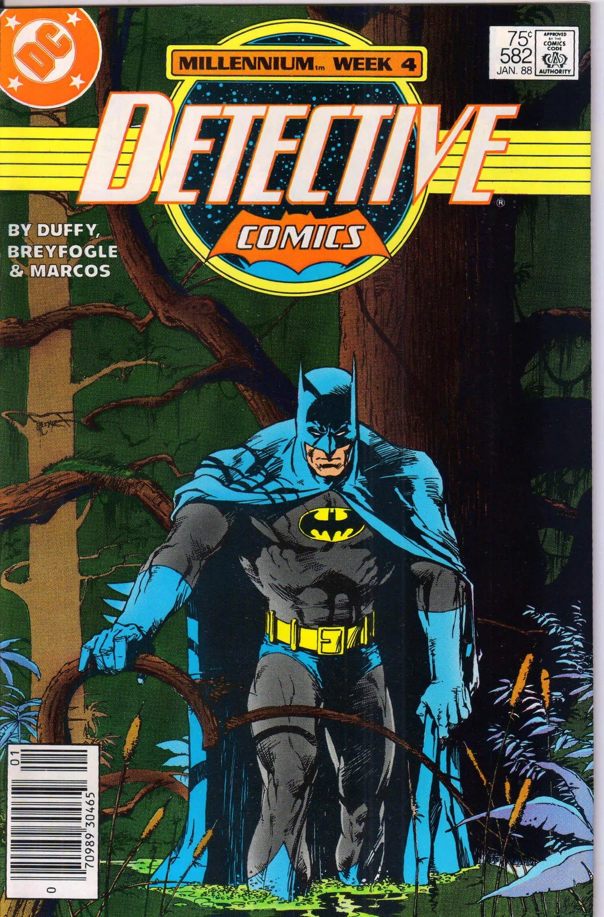 DETECTIVE COMICS #582 (1988) NEWSSTAND 9.8 (MT)
