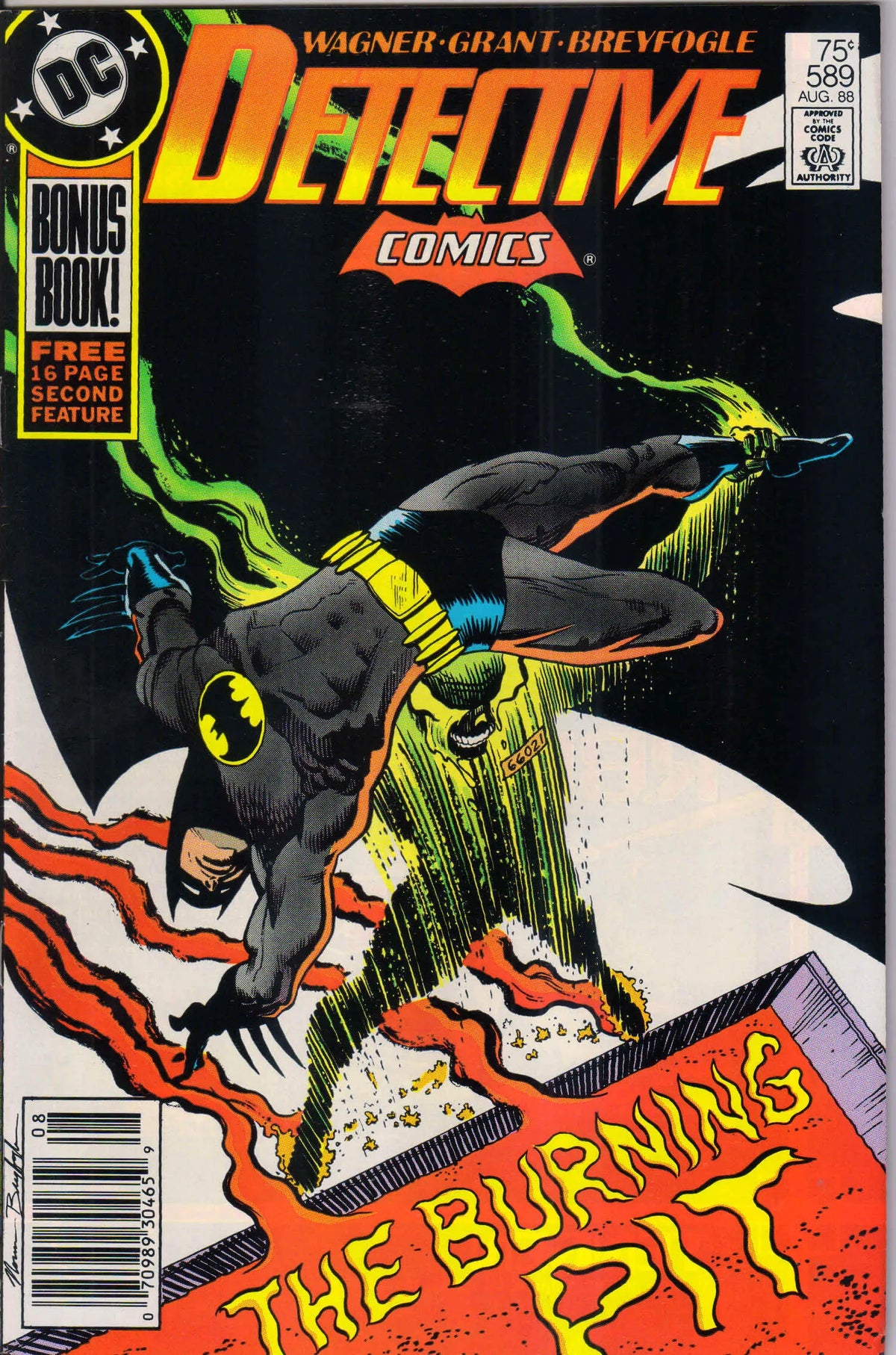 DETECTIVE COMICS #589 (1988) NEWSSTAND 9.6 (NM+)