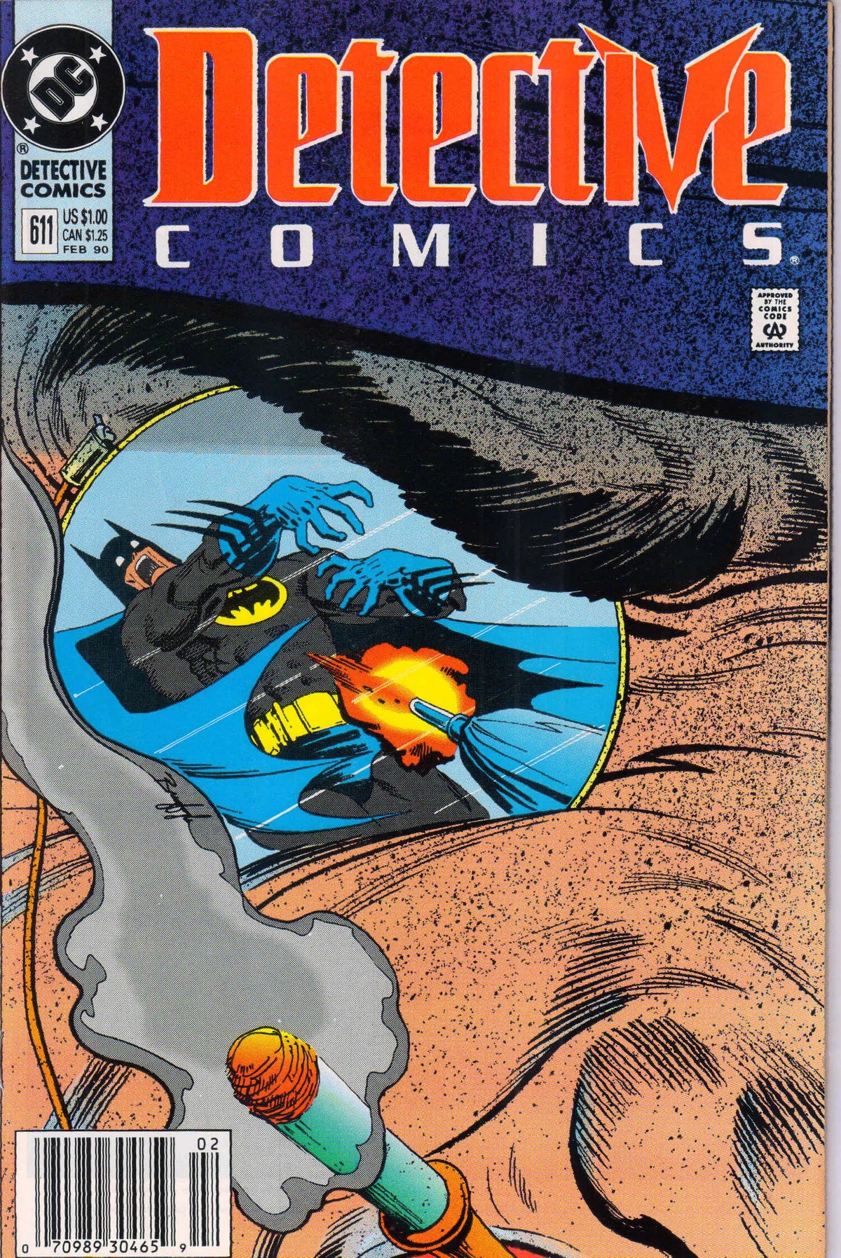 DETECTIVE COMICS #611 (1990) NEWSSTAND 9.6 (NM+)