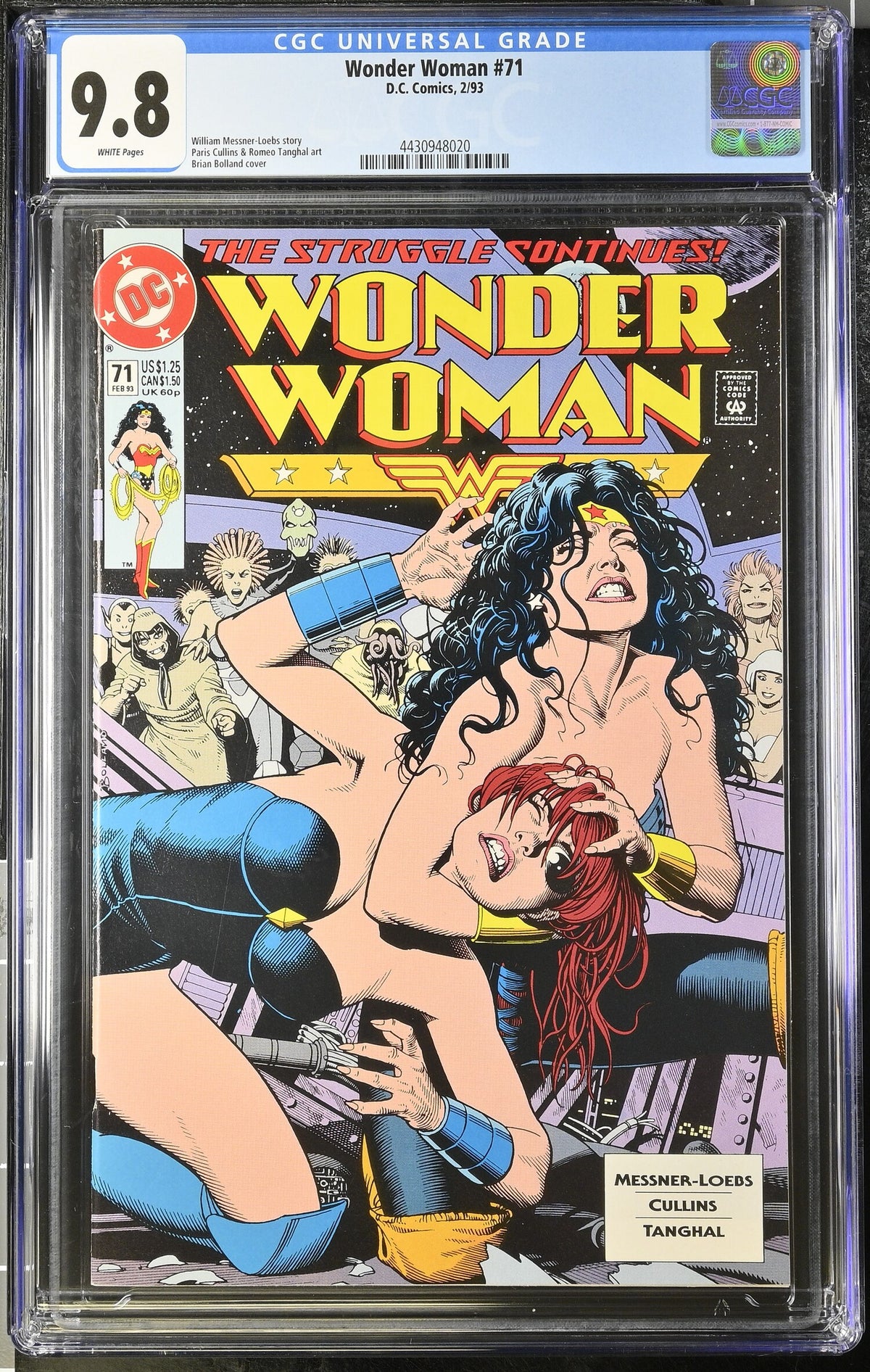 WONDER WOMAN #71 (1993) CGC 9.8