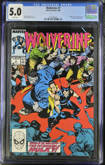 WOLVERINE #7 (1989) (CGC - 5.0)