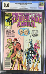 SPECTACULAR SPIDER-MAN ANNUAL #4 (1984) (CGC 8.0) CANADIAN PRICE VARIANT