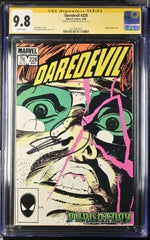 DAREDEVIL #228 (1986) (CGC - 9.8) SIGNED BY FRANK MILLER (BORN AGAIN PT.2)