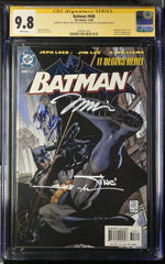 BATMAN #608 (2002) (CGC 9.8) SIGNED JIM LEE, JEPH LOEB, WILLIAMS, SINCLAIR