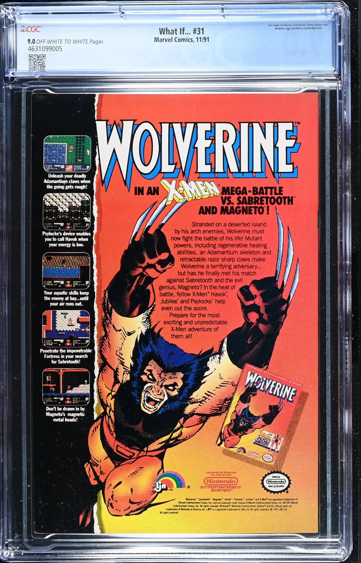 WHAT IF...? #31 (1991) CGC 9.0