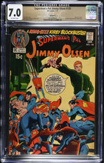 SUPERMAN'S PAL JIMMY OLSEN #135 (1971) CGC 7.0 - RARE PEDIGREE COPY
