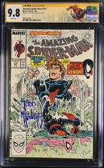 AMAZING SPIDER-MAN #315 (1989) CGC 9.8 SIGNED TODD MCFARLANE