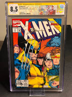 X-MEN #11 (1992) CGC 8.5 SIGNED JIM LEE, SCOTT WILLIAMS