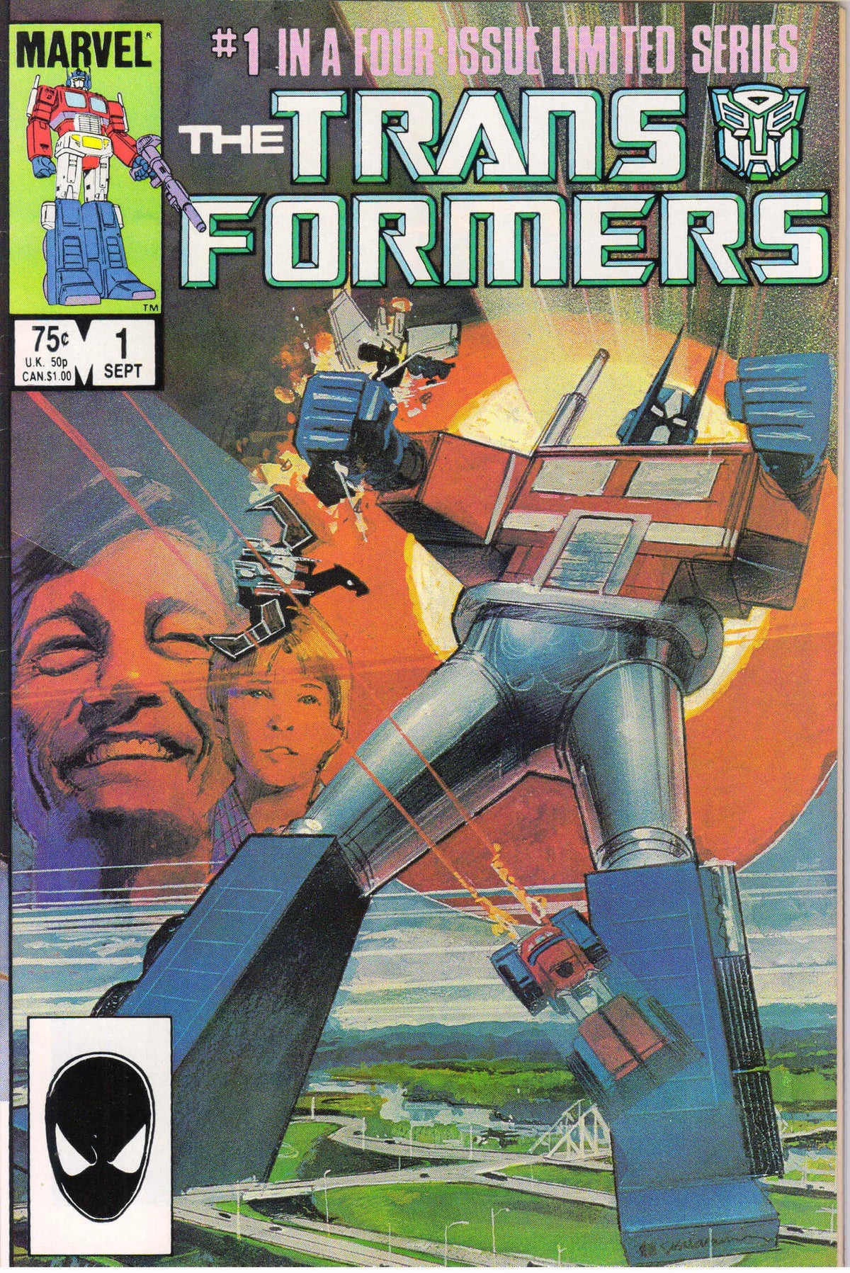 TRANSFORMERS #1 (1984) 8.5 (VF+) MAJOR KEY