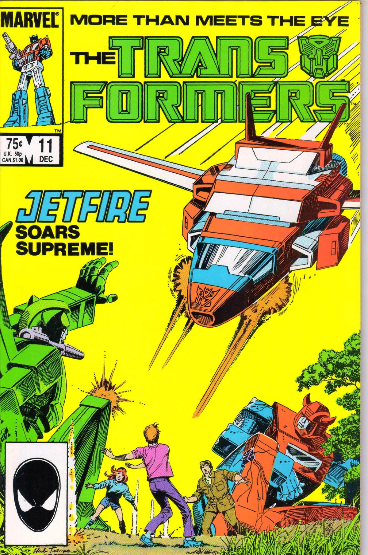 TRANSFORMERS #11 (1985) 9.4 (NM)