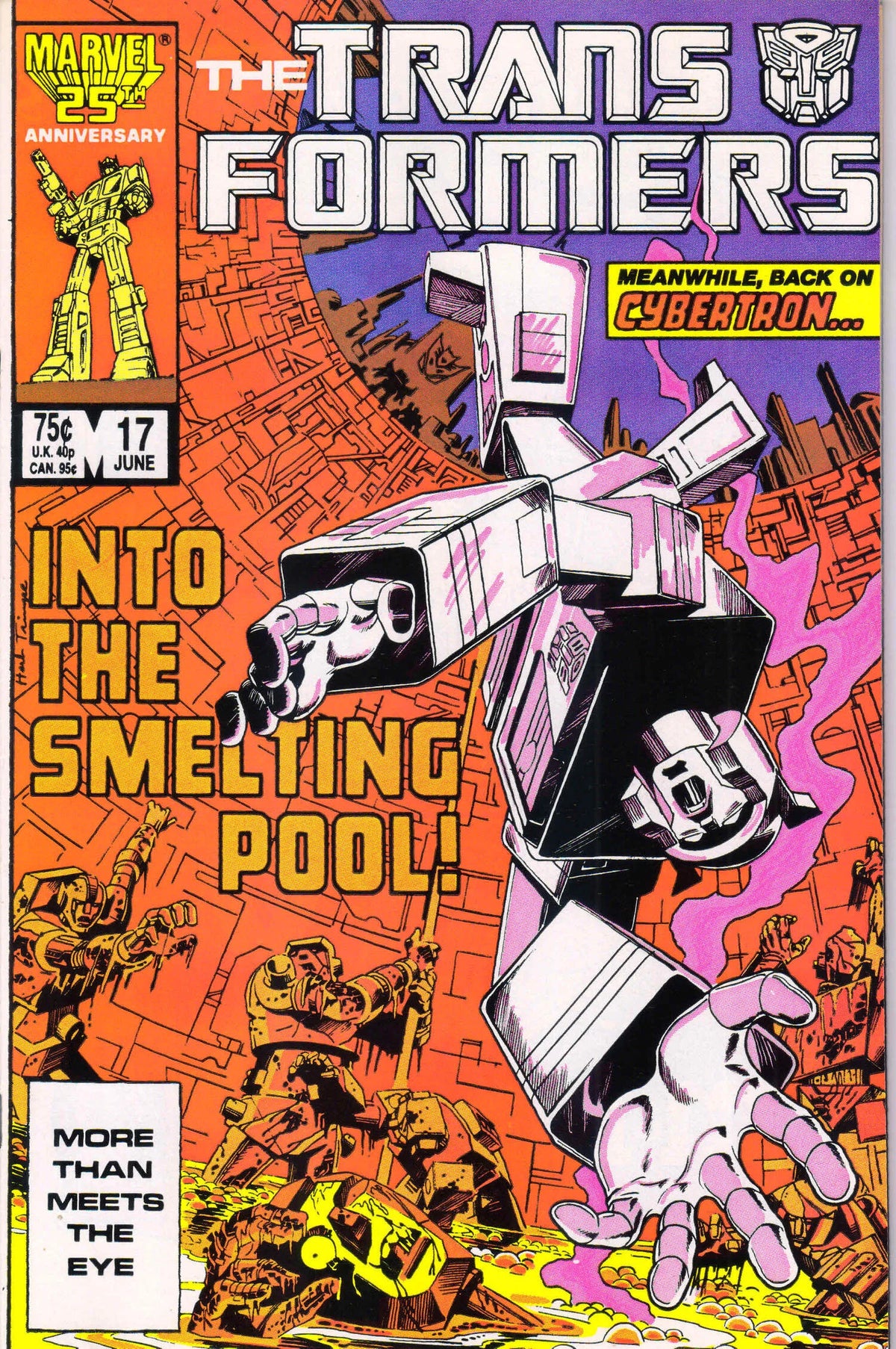 TRANSFORMERS #17 (1986) 9.8 (MT)