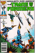 TRANSFORMERS #21 (1986) NEWSSTAND 7.5 (VF-)