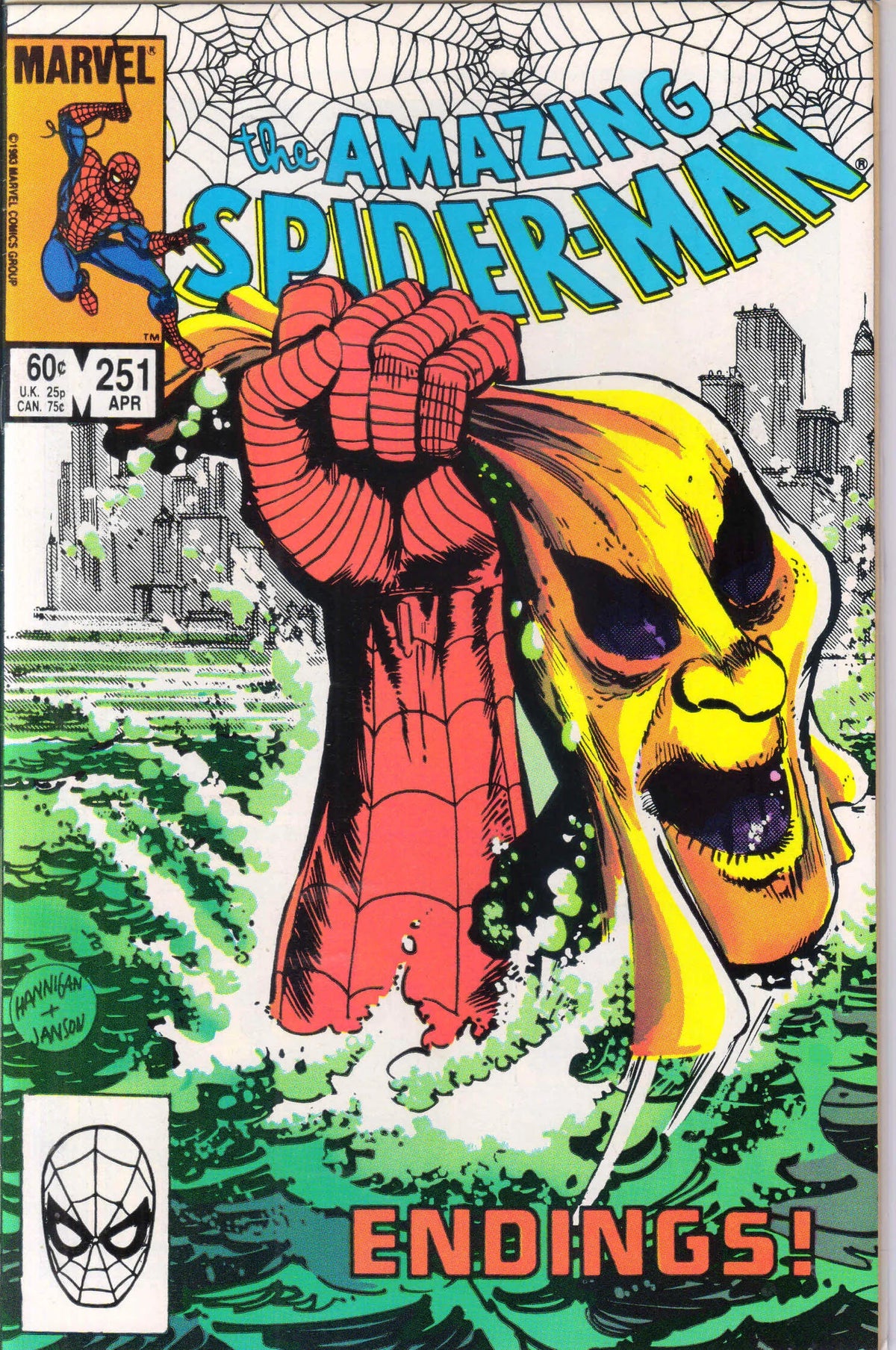 AMAZING SPIDER-MAN #251 (1984) 8.5 VF+