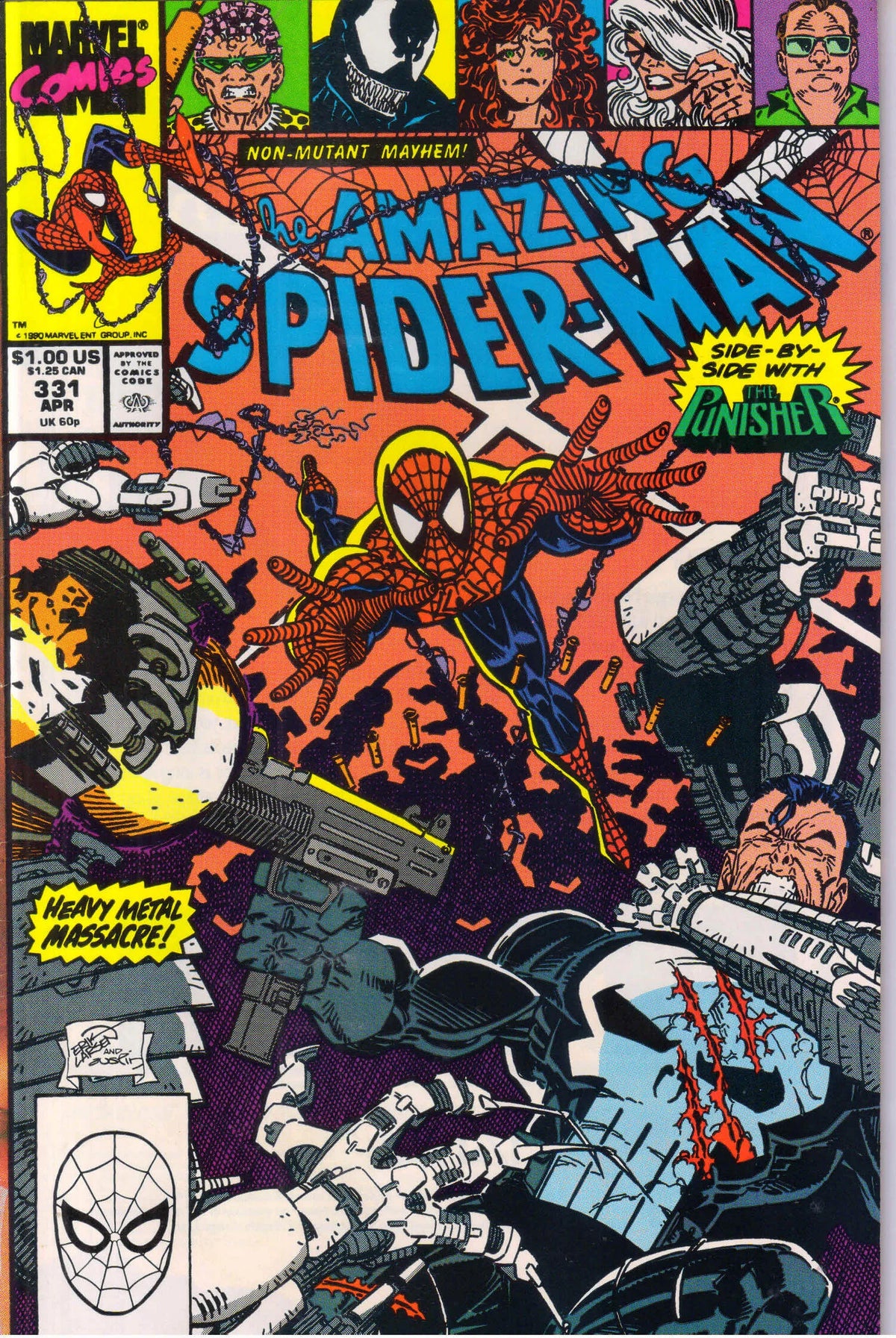 AMAZING SPIDER-MAN #331 (1990) 9.2 (NM-)