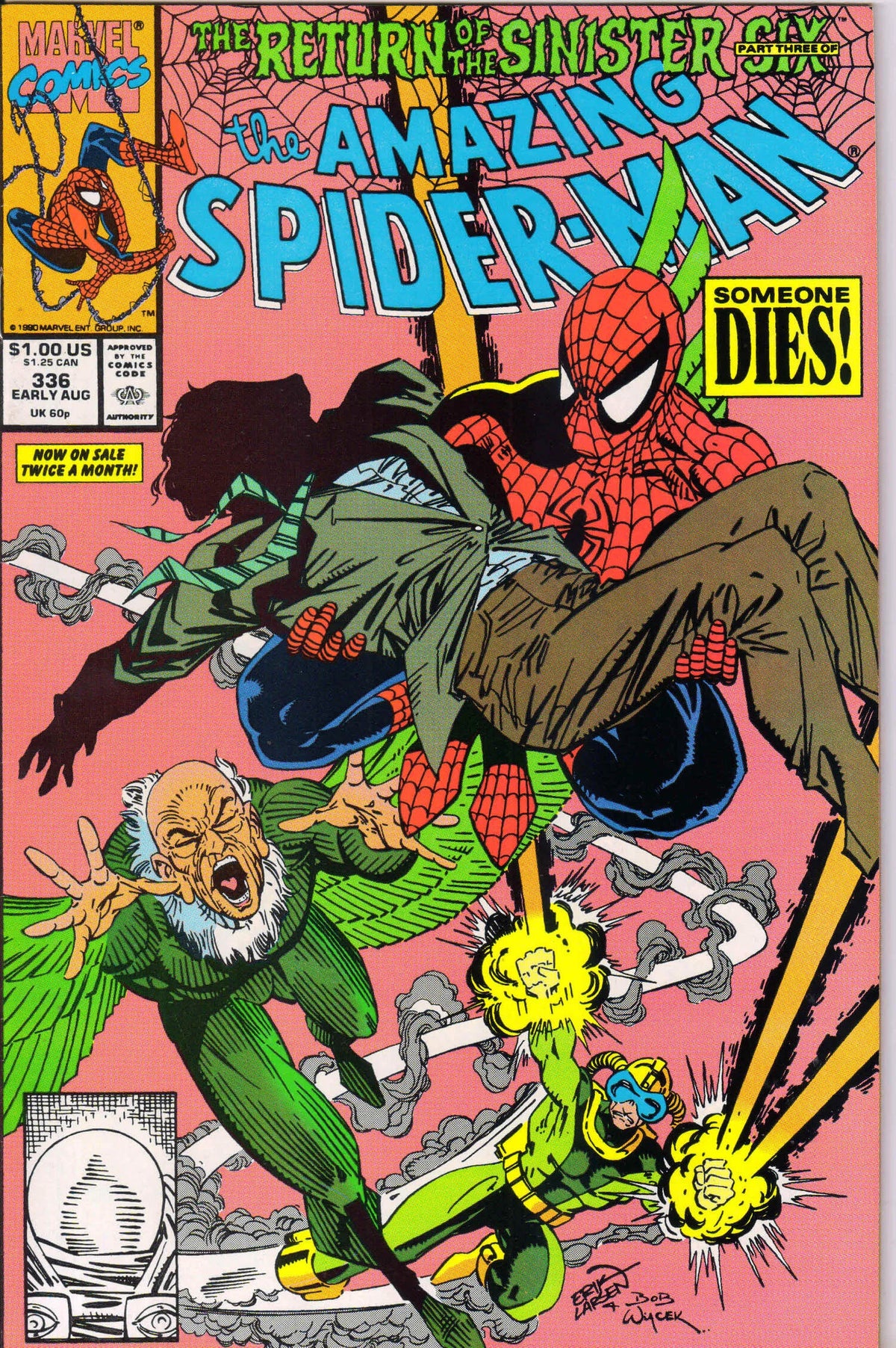 AMAZING SPIDER-MAN #336 (1990) 9.6 (NM+)
