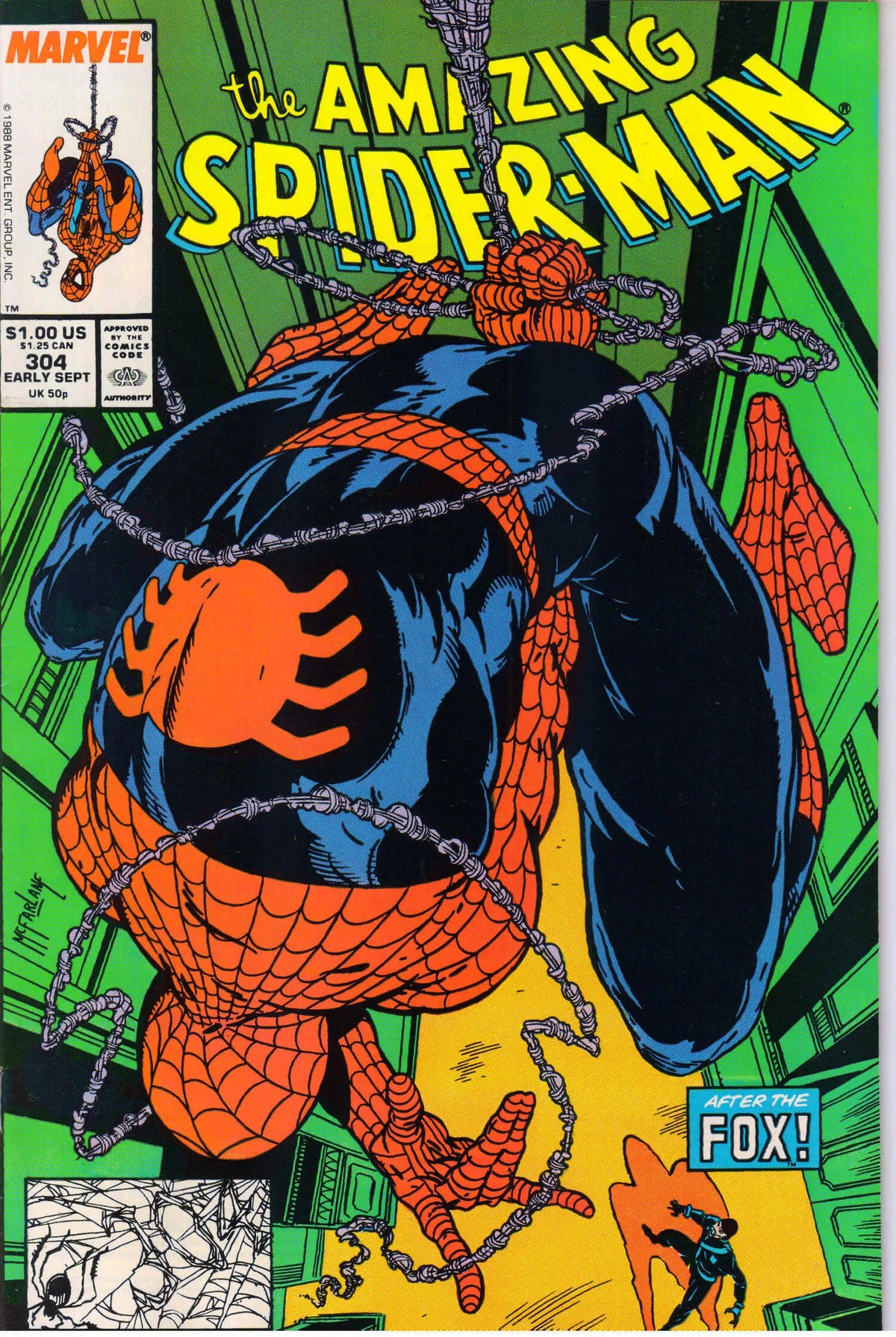 AMAZING SPIDER-MAN #304 (1988) 9.6 (NM+)