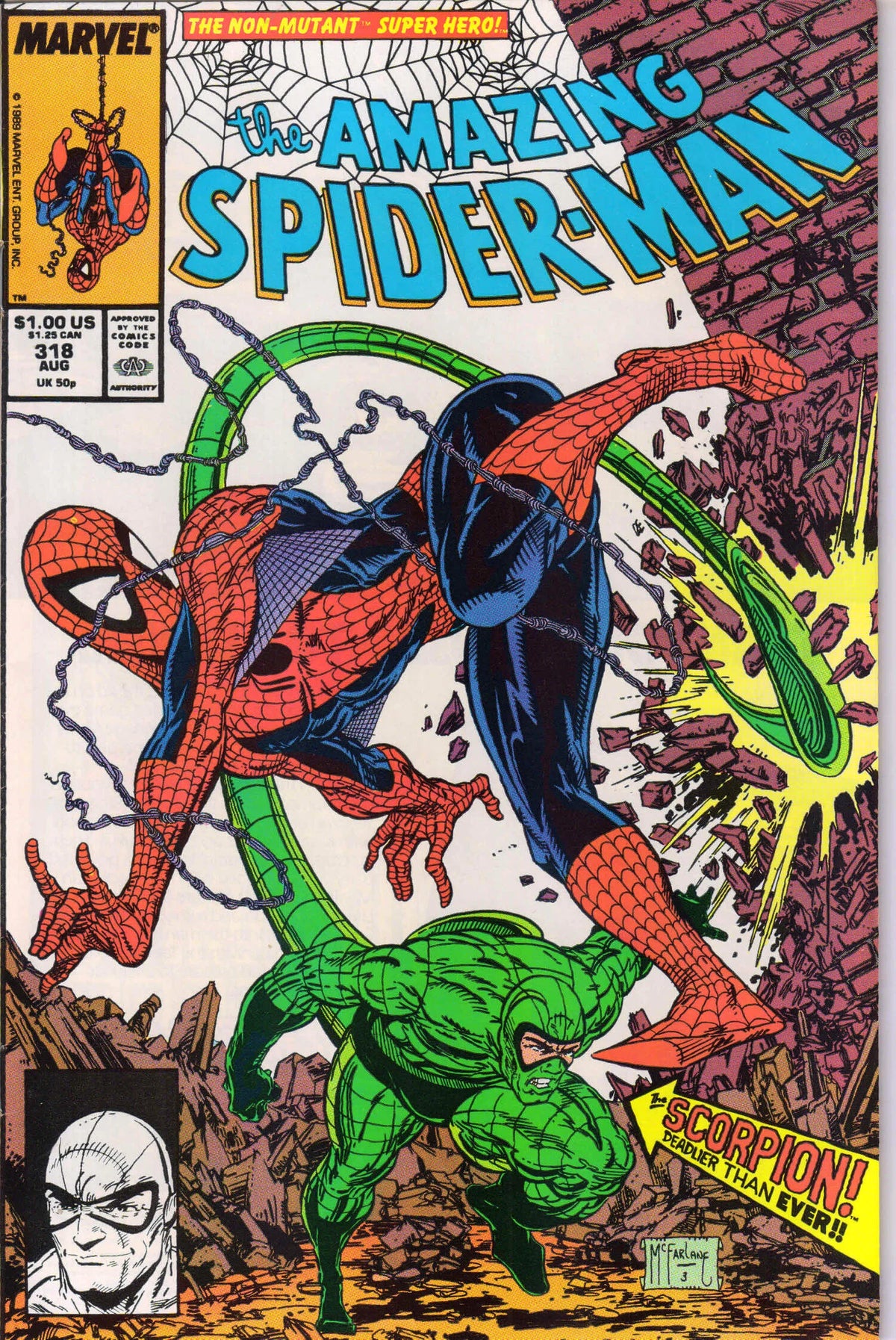 AMAZING SPIDER-MAN #318 (1989) 9.4 (NM)