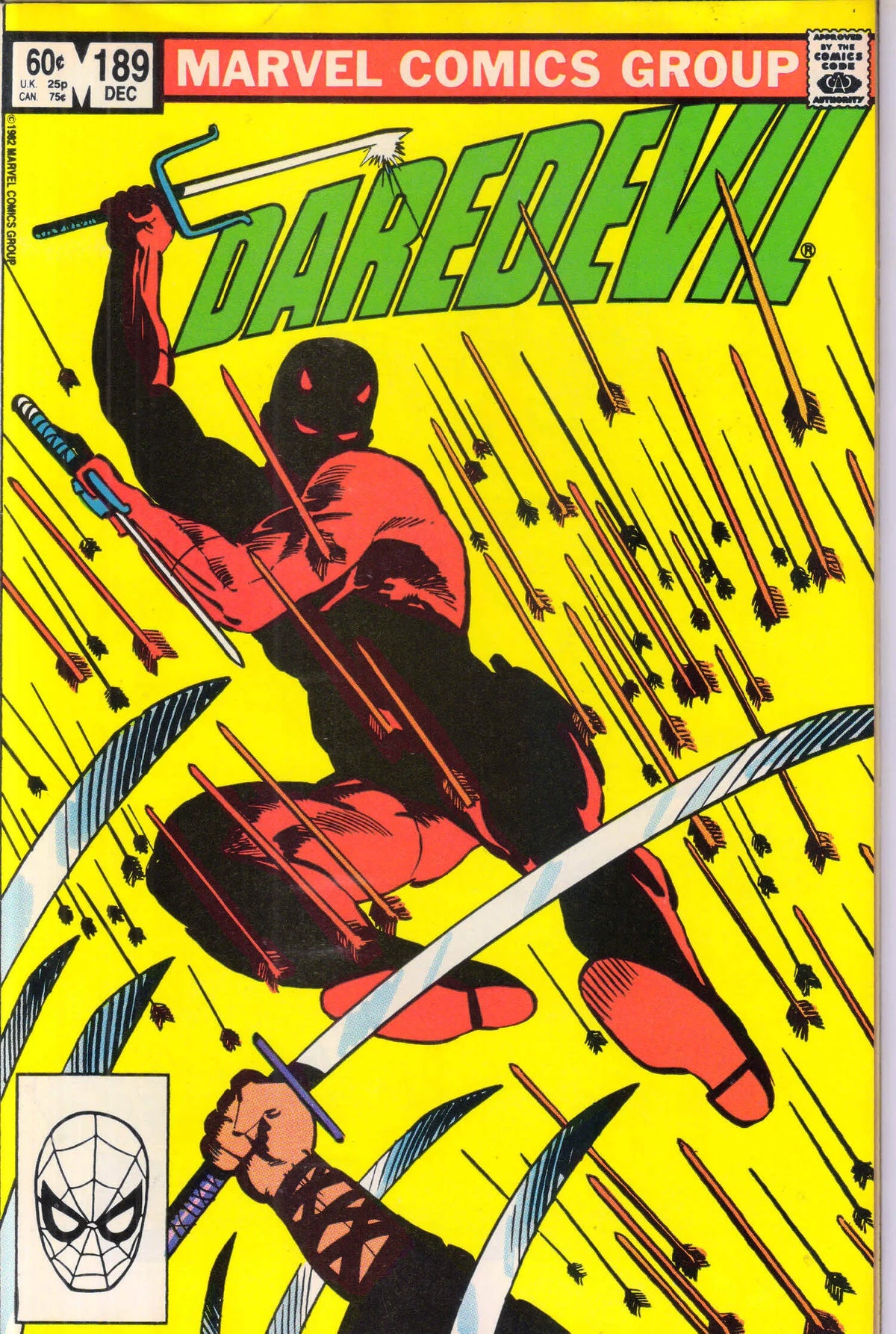 DAREDEVIL #189 (1982) 9.8 (MT)