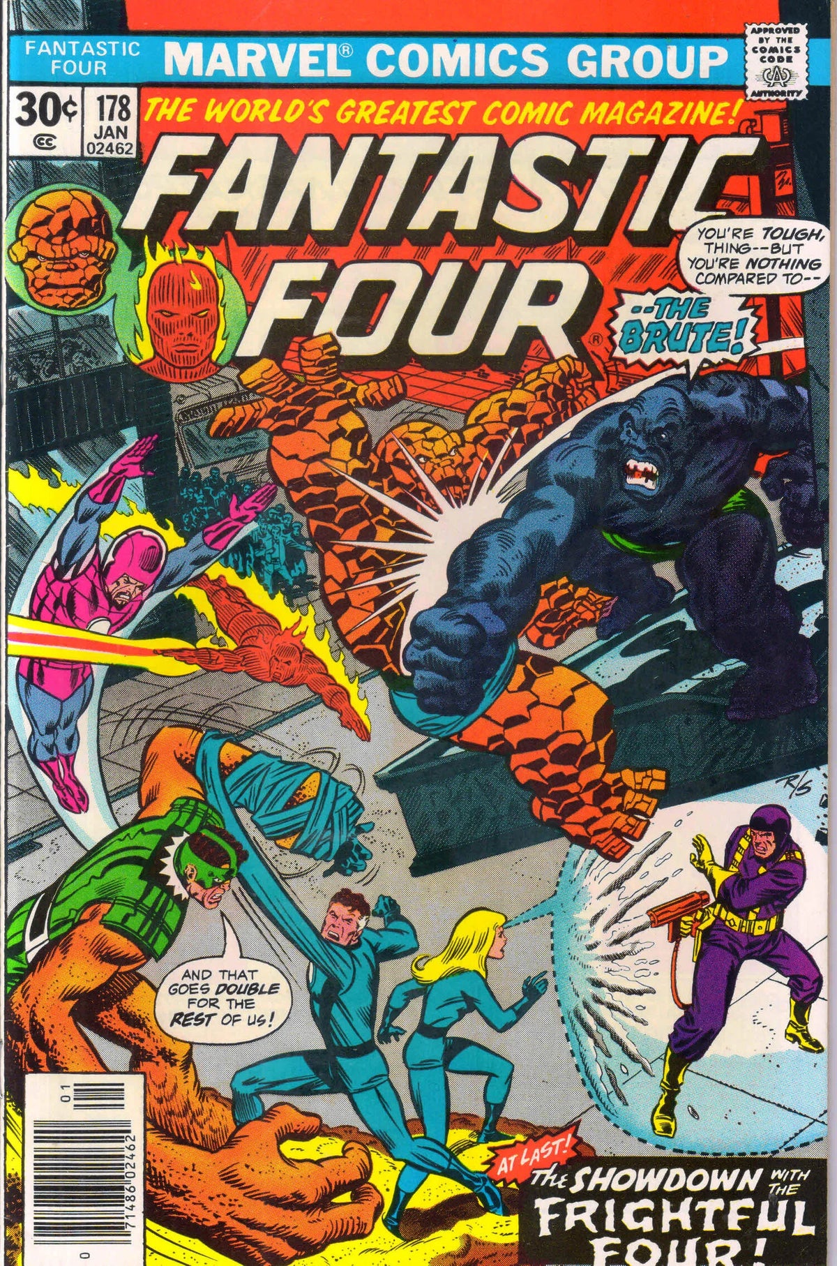 FANTASTIC FOUR #178 (1977) 9.0 (VF/NM)