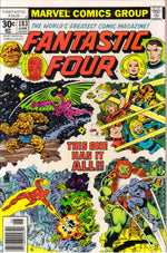 FANTASTIC FOUR #183 (1977) NEWSSTAND 9.0 (VF/NM)