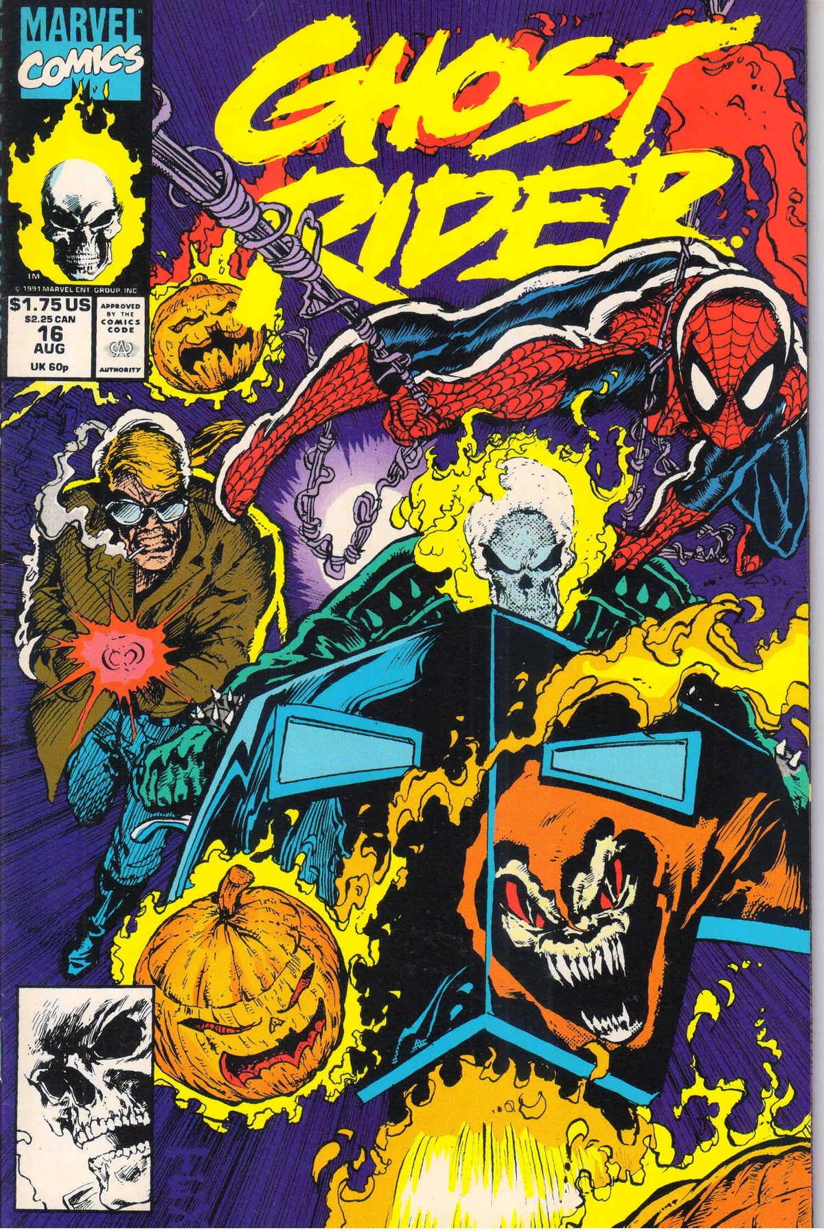 GHOST RIDER #16 (1991) 9.4 (NM)