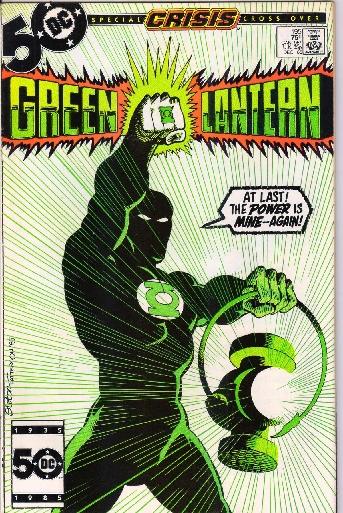 GREEN LANTERN #195 (1985) 9.6 (NM+)