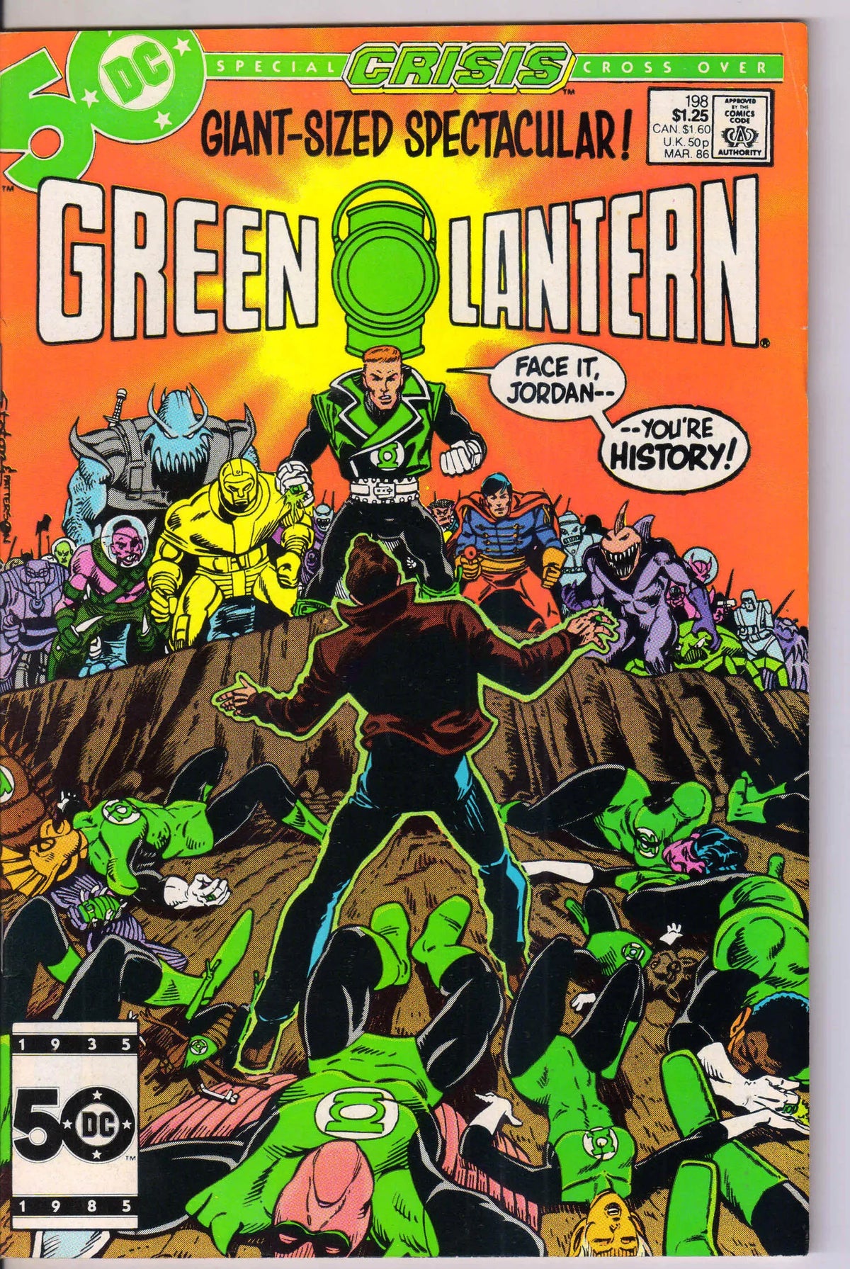 GREEN LANTERN #198 (1986) 8.0 (VF)
