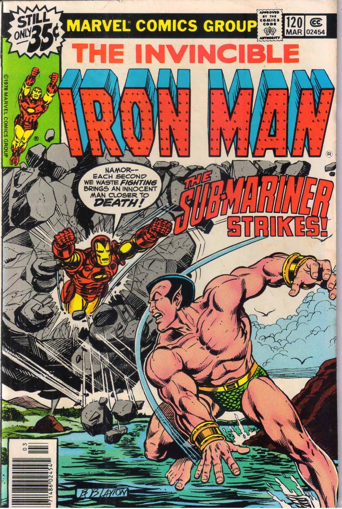 IRON MAN #120 (1979) NEWSSTAND EDITION 8.0 (VF)