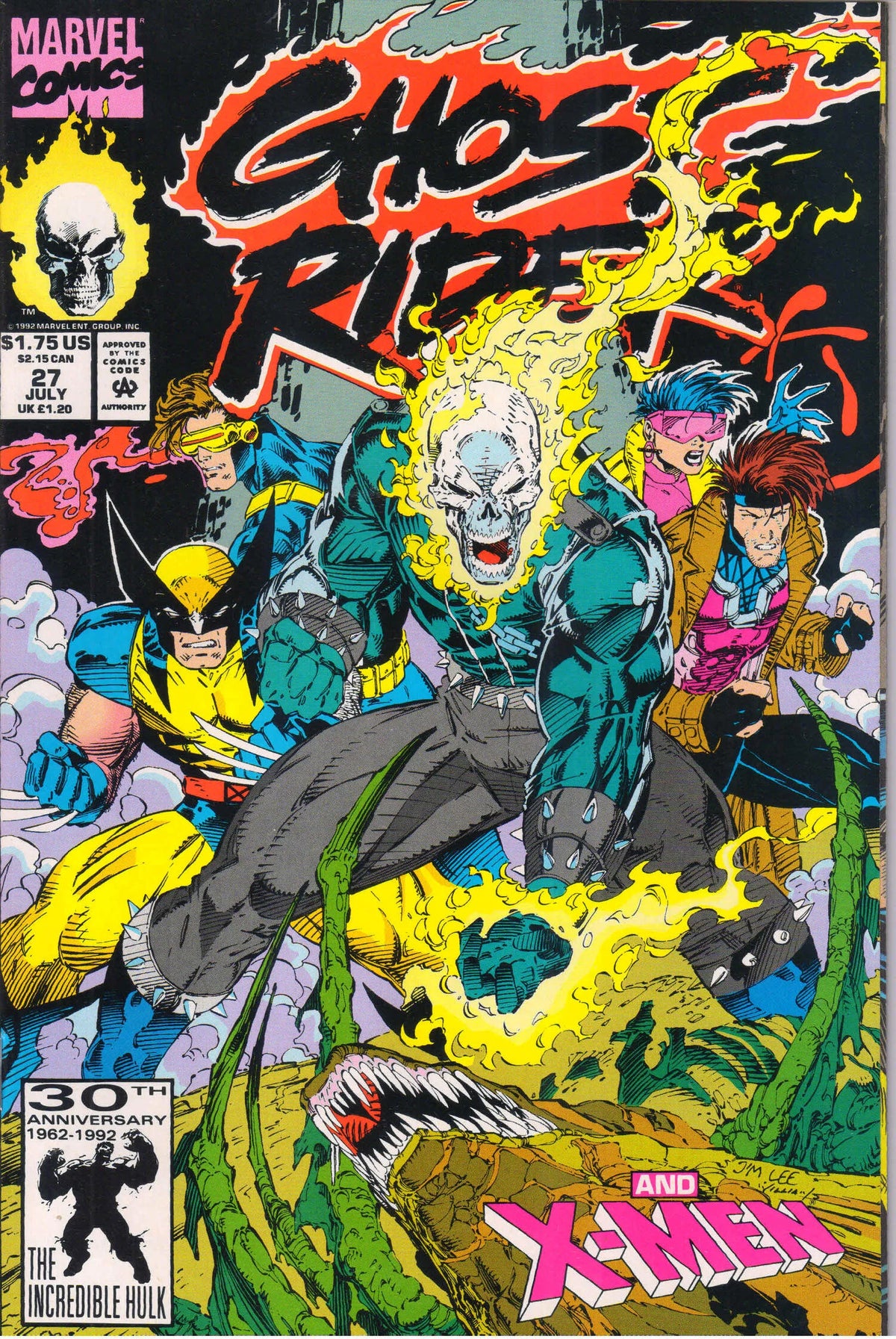 GHOST RIDER #27 (1992) 9.8 (MT)