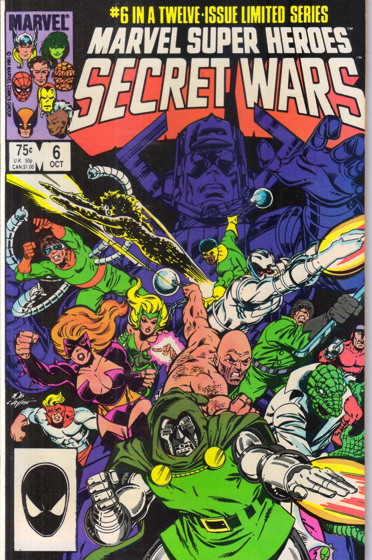 MARVEL SUPERHEROES : SECRET WARS #6 (1984) 9.4 NM