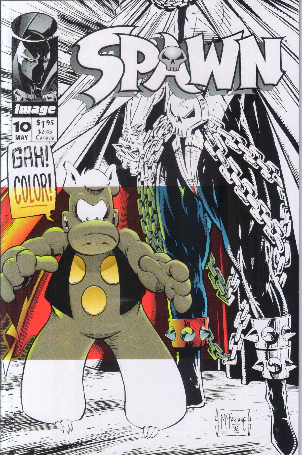 SPAWN #10 (1993) 9.6 (NM+)