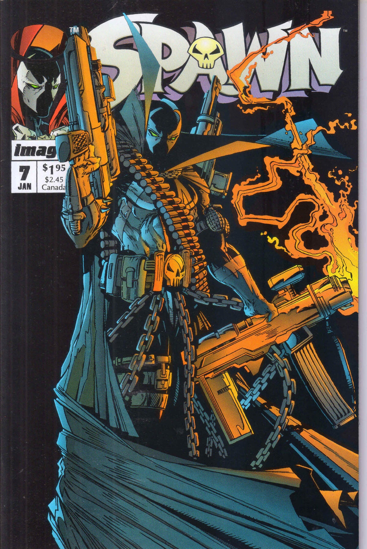 SPAWN #7 (1993) 9.6 (NM+)