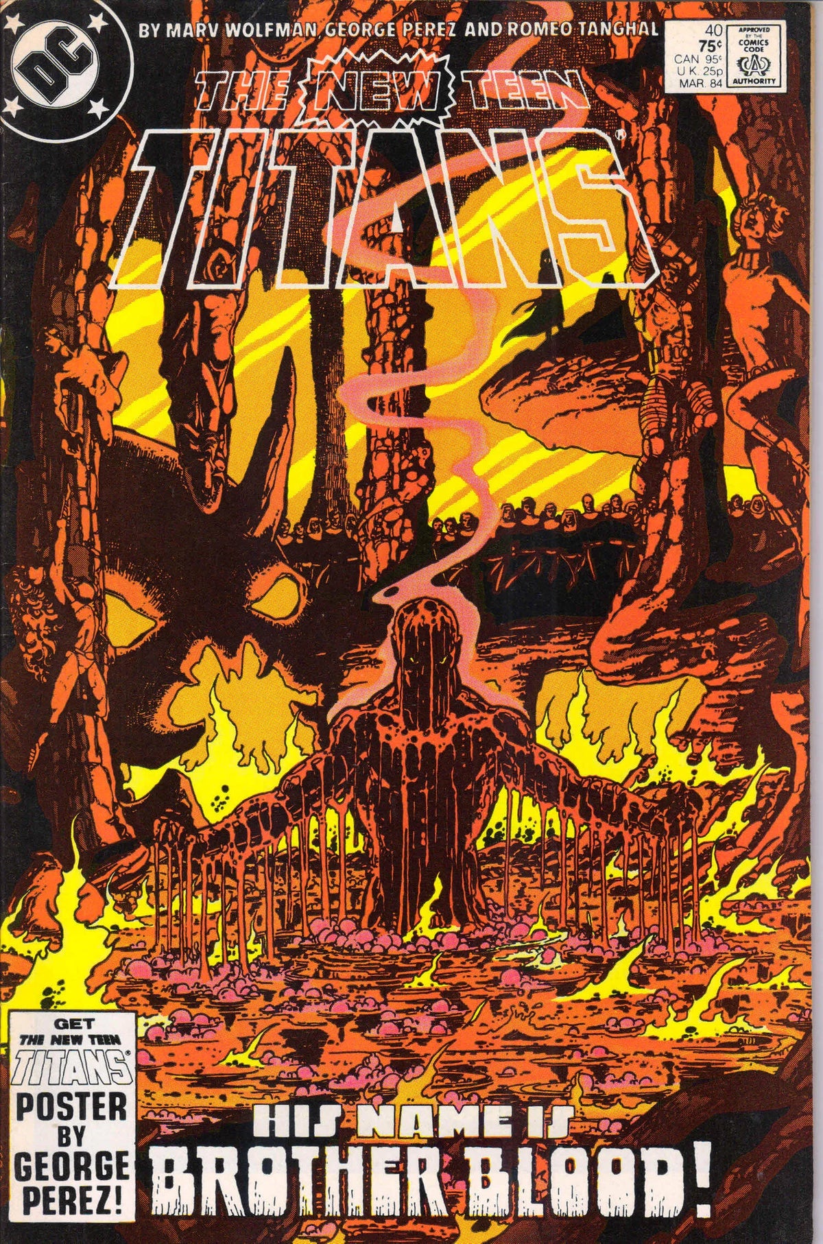 NEW TEEN TITANS #40 (1984) 9.2 (NM-)