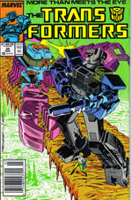TRANSFORMERS #38 (1988) NEWSSTAND 8.5 (VF+)