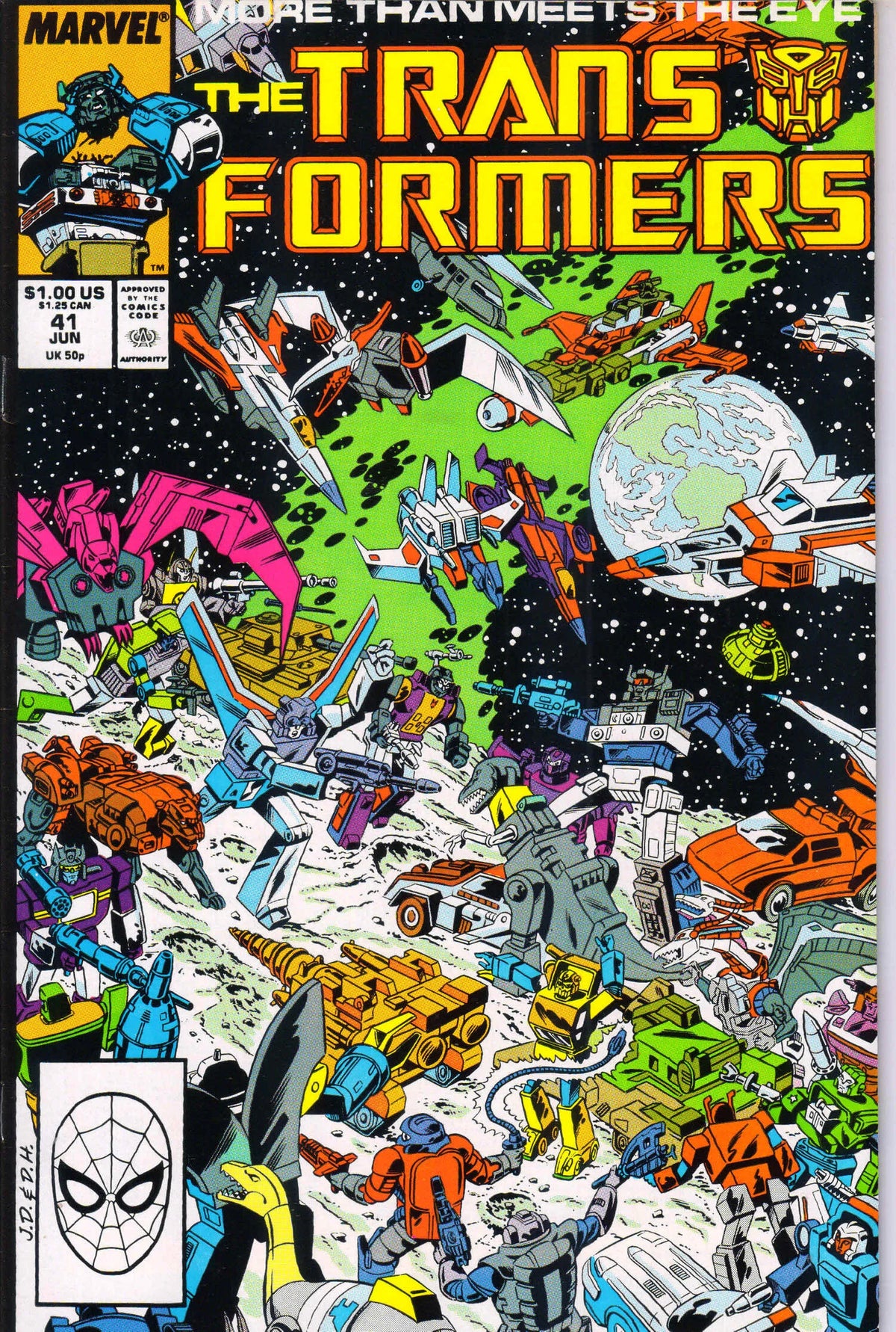 TRANSFORMERS #41 (1988) 9.2 (NM-)