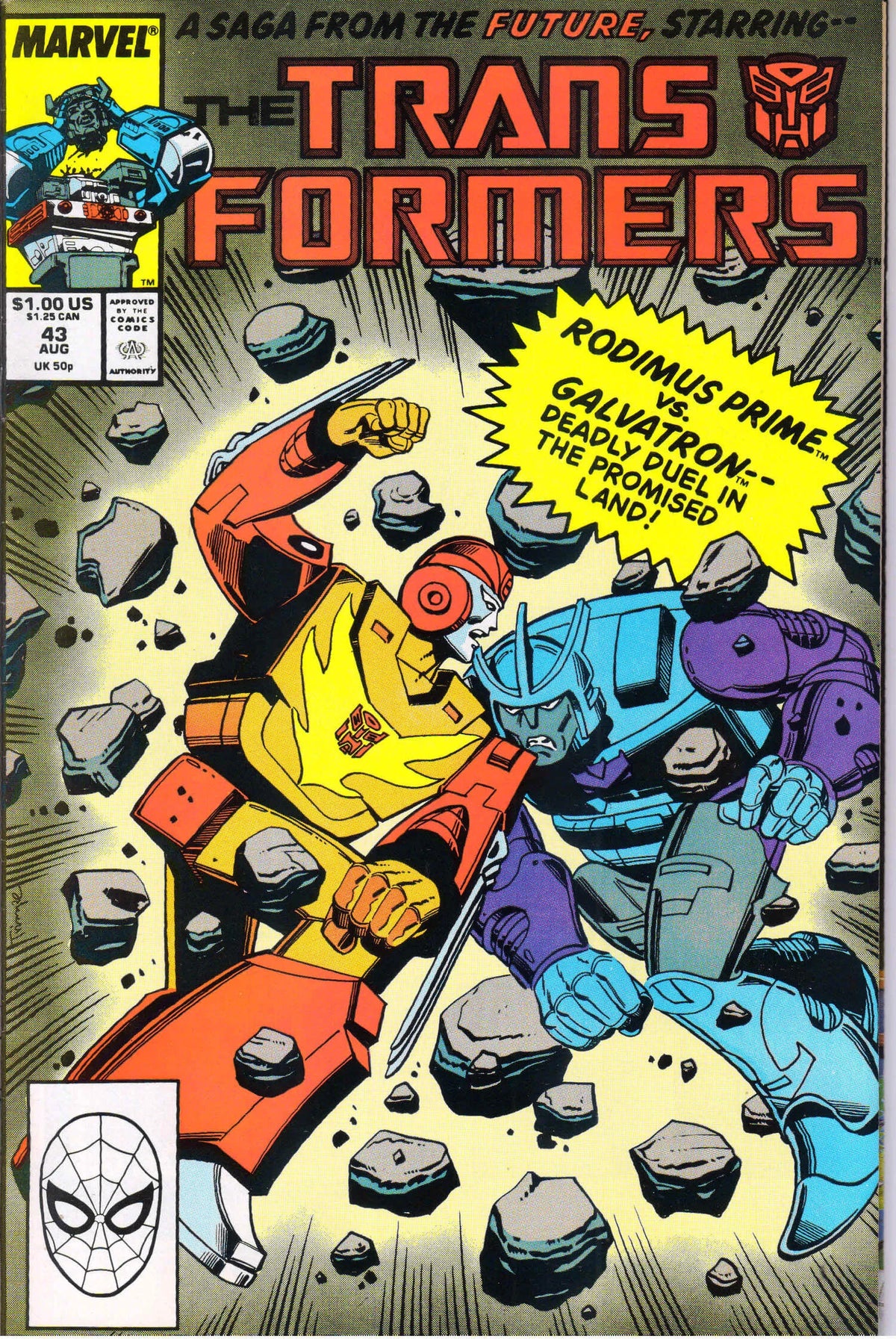 TRANSFORMERS #43 (1988) 9.4 (NM)
