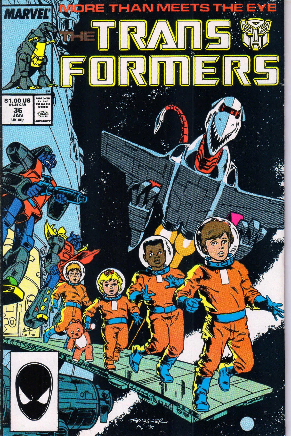 TRANSFORMERS #36 (1988) 8.5 (VF+)