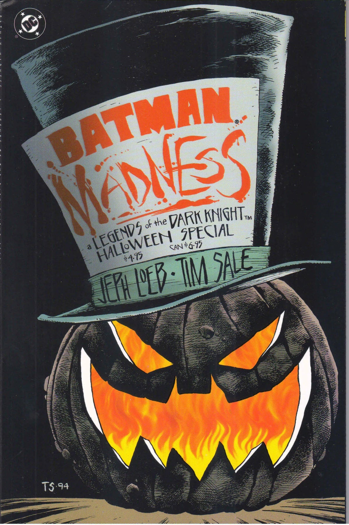 BATMAN: MADNESS - A LEGENDS OF THE DARK KNIGHT HALLOWEEN SPECIAL #2 (1994) 8.0 (VF)