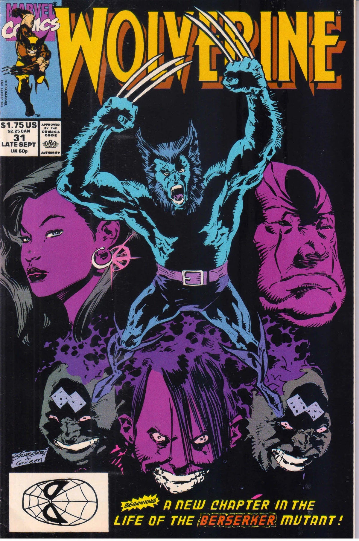 WOLVERINE #31 (1990) 8.0 (VF)