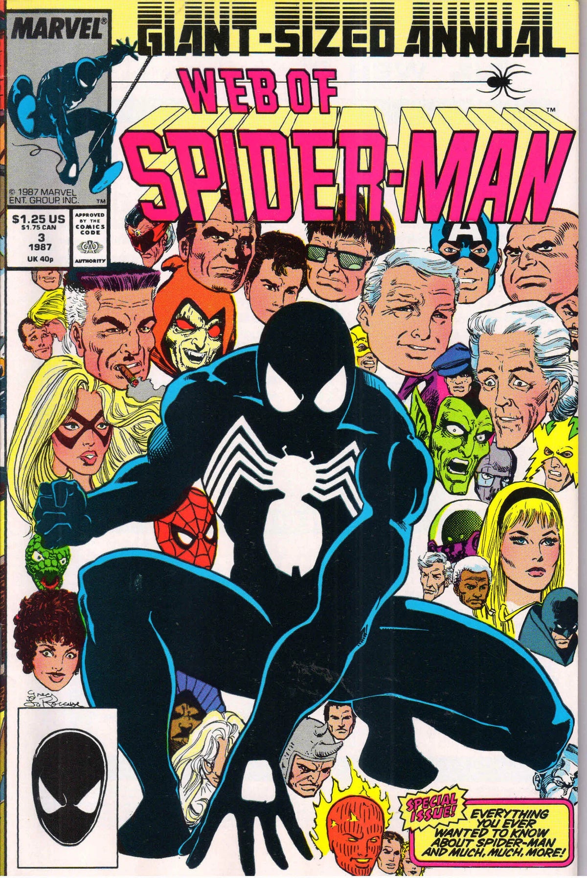 WEB OF SPIDER-MAN ANNUAL #3 (1987) 9.4 (NM)