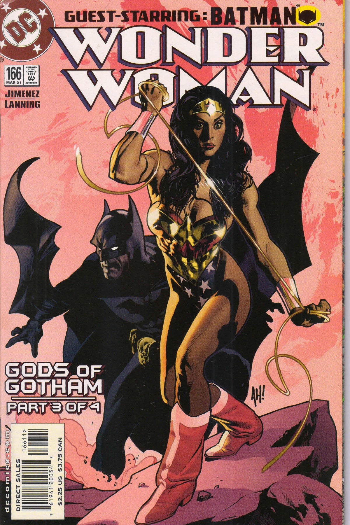 WONDER WOMAN #166 (2001) 9.4 (NM)