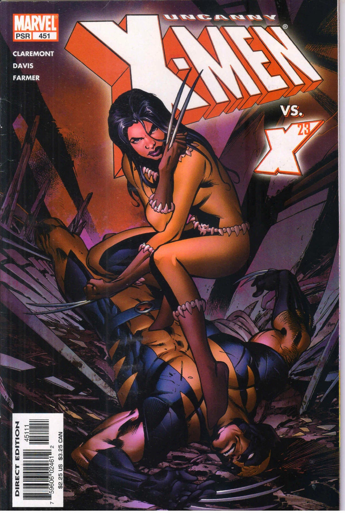 UNCANNY X-MEN #451 (2004) 7.5 (VF-)