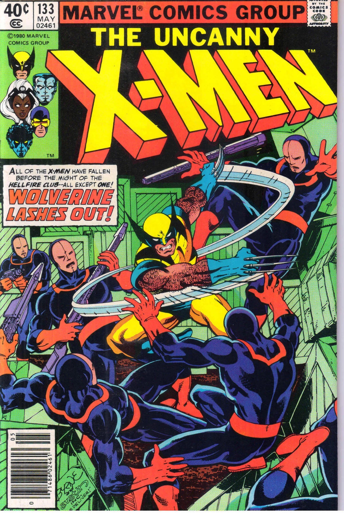 UNCANNY X-MEN #133 (1980) NEWSSTAND 9.2 (NM-) (MAJOR KEY)