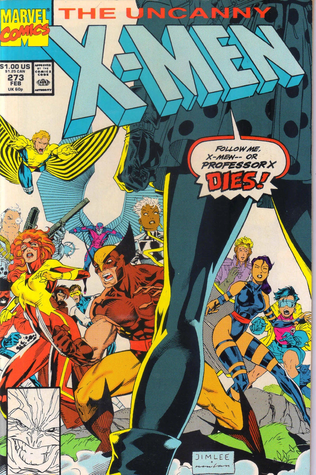 UNCANNY X-MEN #273 (1991) 9.8 (MT)