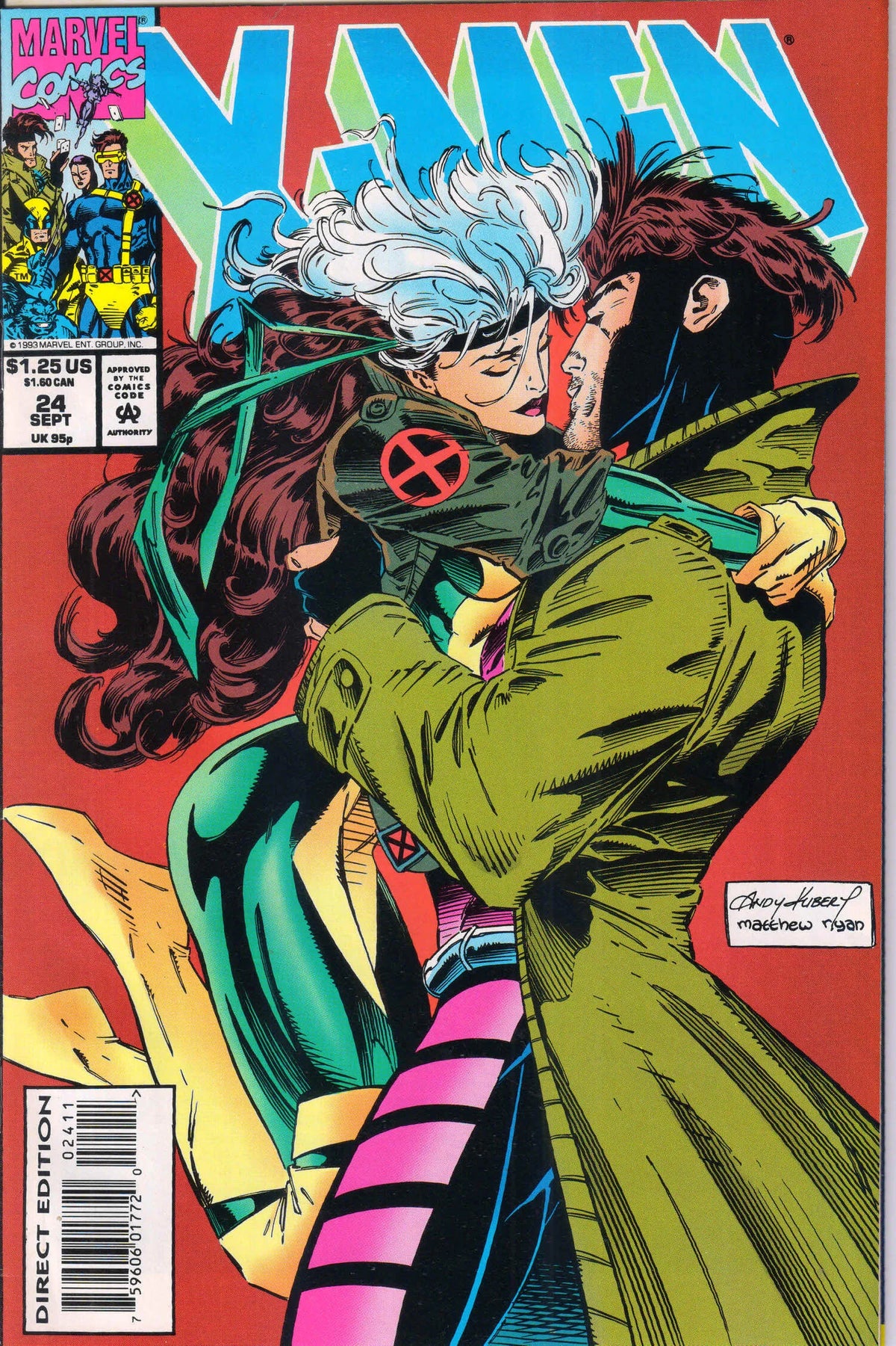X-MEN #24 (1993) 9.4 (NM) ICONIC COVER